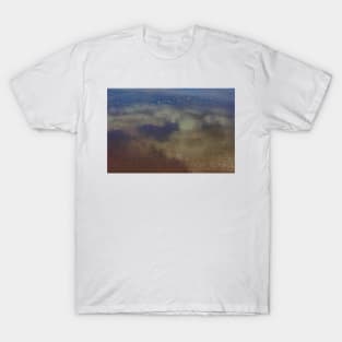 Clouds in the Sand at Widemouth Bay T-Shirt